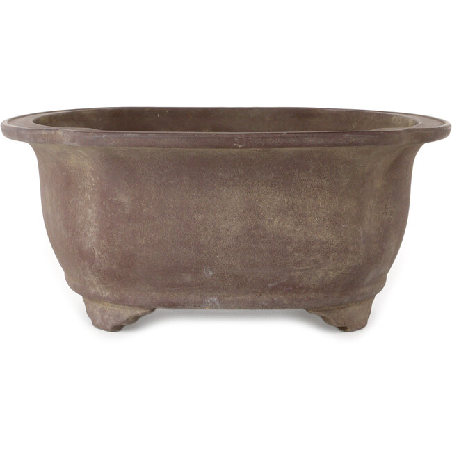 Maceta para bonsái Mokko sin esmaltar de Izumiya (Zenigo) - 467 x 385 x 162 mm