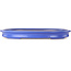 Pot ovale bleu pour bonsaï de Reiho - 592 x 430 x 68 mm