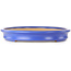 Oval blue bonsai pot by Reiho - 592 x 430 x 68 mm