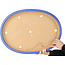 Pot ovale bleu pour bonsaï de Reiho - 592 x 430 x 68 mm