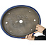 Ovale blauwe bonsaipot - 450 x 370 x 80 mm