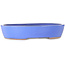 Vaso bonsai ovale blu - 398 x 317 x 80 mm