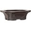 Mokko unglazed bonsai pot by Bigei - 160 x 135 x 50 mm
