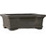 Pot à bonsaï rectangulaire non émaillé de Yamaaki - 133 x 105 x 50 mm