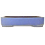 Rectangular blue bonsai pot by Kakuzan - 500 x 362 x 103 mm