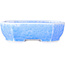 Pot à bonsaï ovale bleu clair à glaçure cristalline par Heian Senzan - 161 x 132 x 50 mm