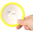 Maceta redonda amarilla para bonsái de Seifu - 85 x 85 x 35 mm
