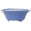 Maceta redonda azul para bonsái de Seifu - 120 x 120 x 48 mm