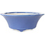 Maceta redonda azul para bonsái de Seifu - 85 x 85 x 35 mm