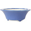 Pot à bonsaï rond bleu de Seifu - 85 x 85 x 35 mm