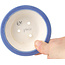 Maceta redonda azul para bonsái de Seifu - 85 x 85 x 35 mm
