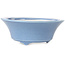 Maceta redonda para bonsái azul claro de Seifu - 85 x 85 x 35 mm