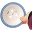 Maceta redonda para bonsái azul claro de Seifu - 85 x 85 x 35 mm