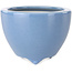 Pot à bonsaï rond bleu clair de Seifu - 87 x 87 x 68 mm