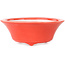 Ronde rode bonsaipot van Seifu - 85 x 85 x 35 mm