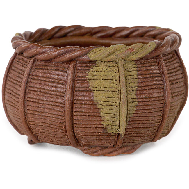 Maceta de bonsái sin esmaltar de Kotobuki (Bonsa) - 65 x 65 x 42 mm