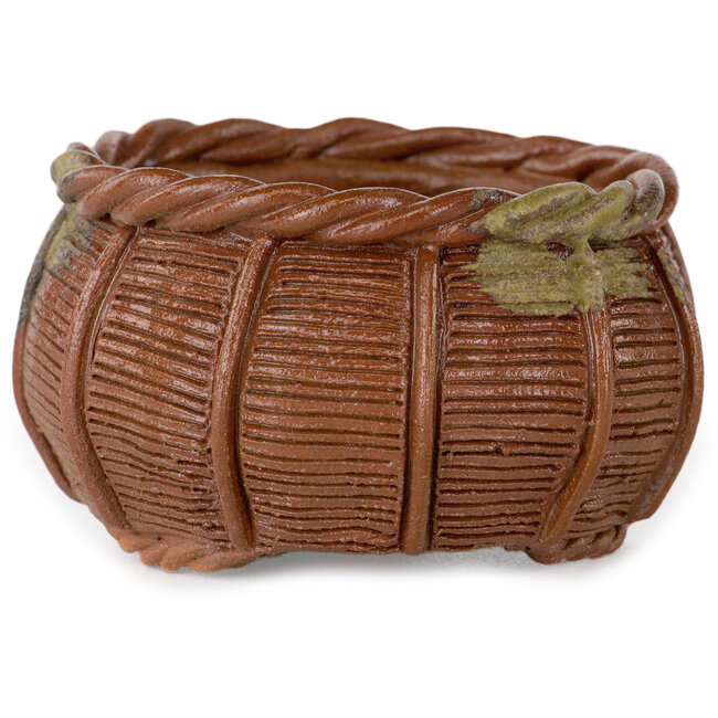 Maceta de bonsái sin esmaltar de Kotobuki (Bonsa) - 65 x 65 x 37 mm