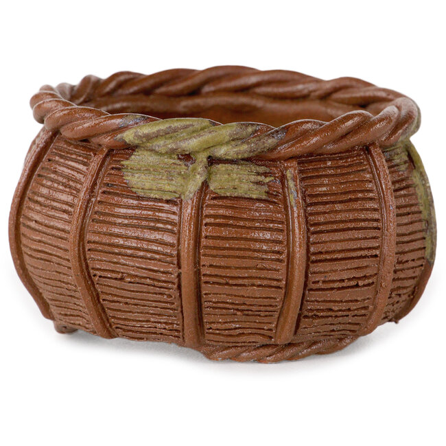 Maceta de bonsái sin esmaltar de Kotobuki (Bonsa) - 65 x 65 x 37 mm