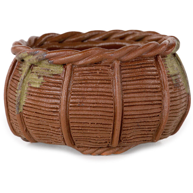 Maceta de bonsái sin esmaltar de Kotobuki (Bonsa) - 65 x 65 x 37 mm