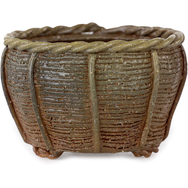 Maceta de bonsái sin esmaltar de Kotobuki (Bonsa) - 57 x 57 x 40 mm