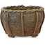 Basket unglazed bonsai pot by Kotobuki (Bonsa) - 57 x 57 x 40 mm