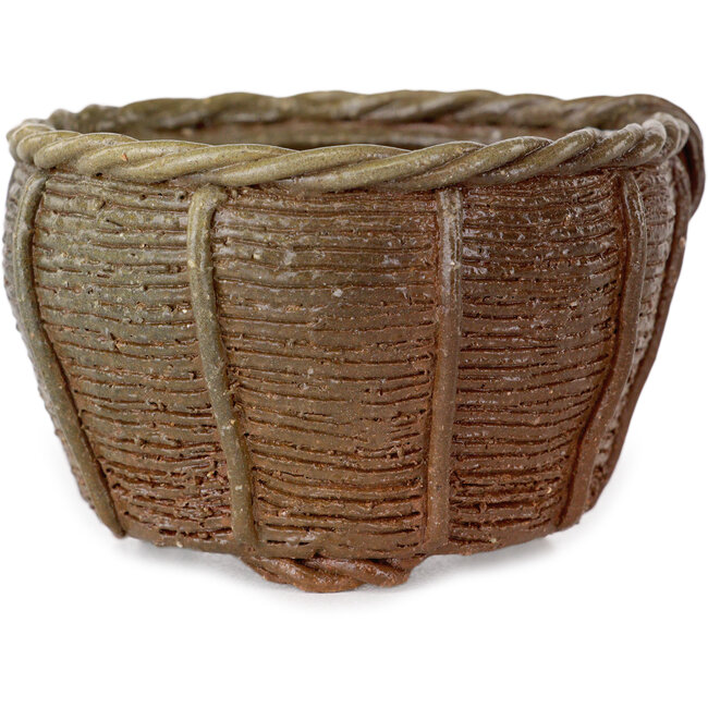 Maceta de bonsái sin esmaltar de Kotobuki (Bonsa) - 57 x 57 x 40 mm