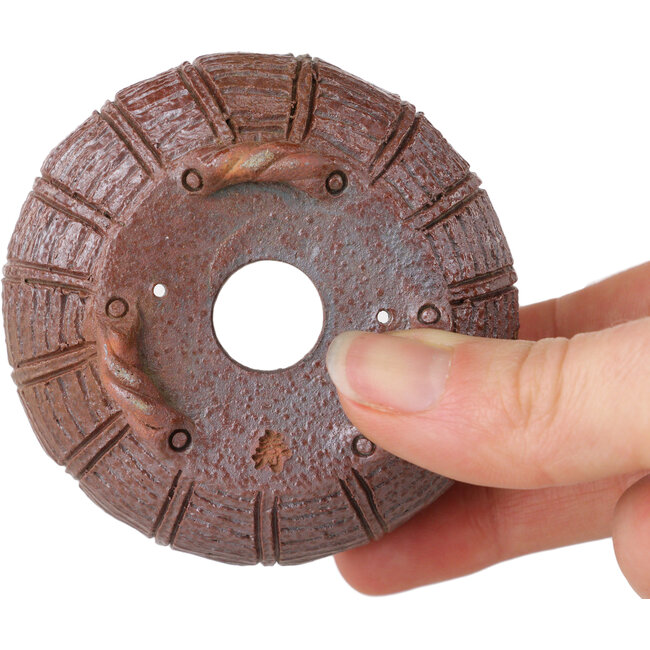 Ongeglazuurde bonsai-mand van Kotobuki (Bonsa) - 67 x 67 x 45 mm