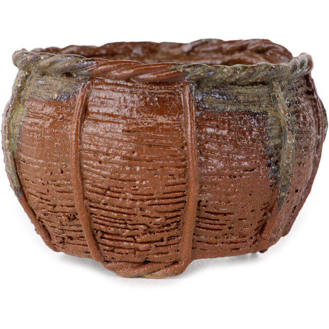 Maceta de bonsái sin esmaltar de Kotobuki (Bonsa) - 62 x 62 x 40 mm