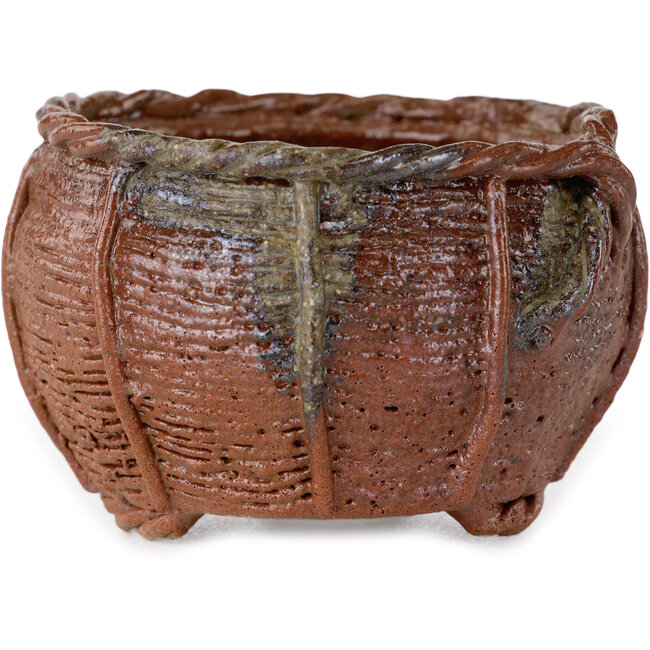 Maceta de bonsái sin esmaltar de Kotobuki (Bonsa) - 62 x 62 x 40 mm