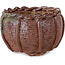 Basket unglazed bonsai pot by Kotobuki (Bonsa) - 60 x 60 x 40 mm