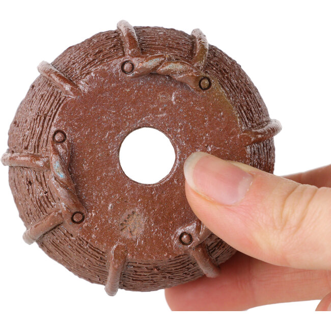 Ongeglazuurde bonsai-mand van Kotobuki (Bonsa) - 65 x 65 x 45 mm