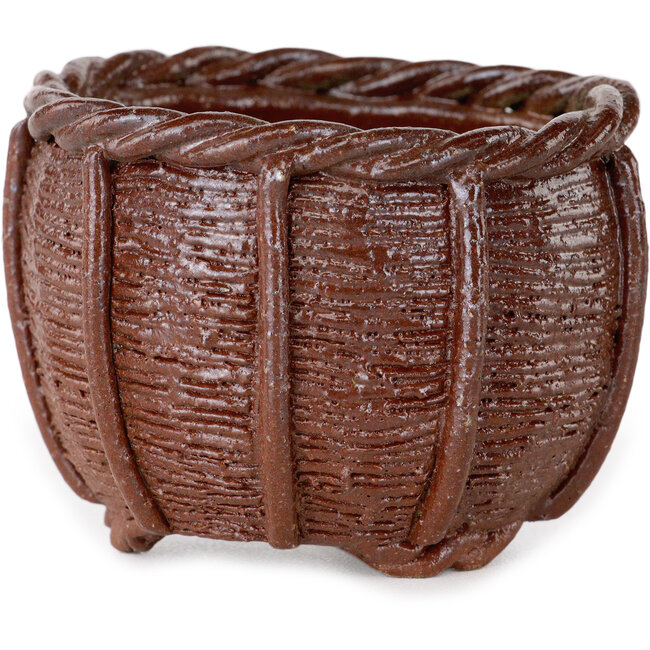 Maceta de bonsái sin esmaltar de Kotobuki (Bonsa) - 62 x 62 x 45 mm