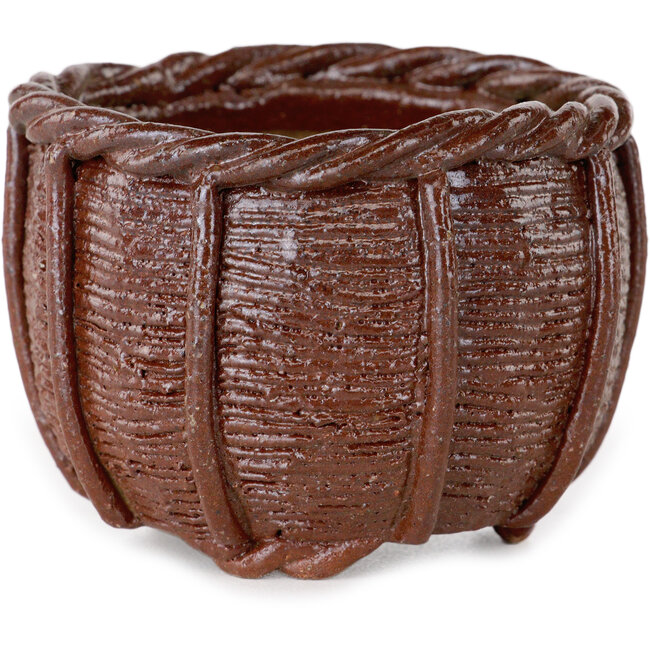 Maceta de bonsái sin esmaltar de Kotobuki (Bonsa) - 62 x 62 x 45 mm
