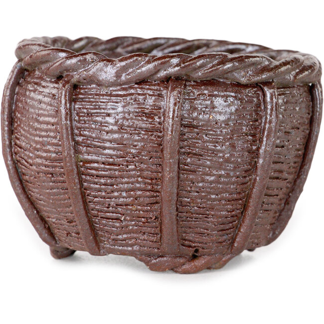 Maceta de bonsái sin esmaltar de Kotobuki (Bonsa) - 62 x 62 x 45 mm
