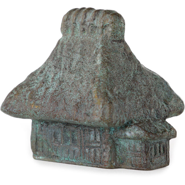 Pot à bonsaï en bronze Hut - 45 x 33 x 38 mm