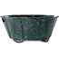Vaso per bonsai Lotus teal di Shuhou - 410 x 410 x 175 mm