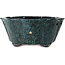 Lotus teal bonsai pot by Shuhou - 410 x 410 x 175 mm
