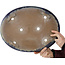 Maceta ovalada para bonsái blanca y azul de Shuhou - 423 x 328 x 65 mm