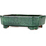 Rechthoekige groene bonsaipot van Shuhou - 282 x 215 x 83 mm
