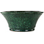 Pot rond vert pour bonsaï de Shuhou - 300 x 300 x 126 mm