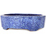 Ovaler blauer Bonsai-Topf von Shuhou – 189 x 157 x 55 mm