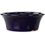 Ronde donkerblauwe bonsaipot van Shuhou - 190 x 190 x 70 mm