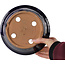 Ronde donkerblauwe bonsaipot van Shuhou - 190 x 190 x 70 mm