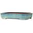 Rechthoekige turquoise bonsaipot - 410 x 421 x 72 mm