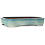 Rechthoekige turquoise bonsaipot - 410 x 421 x 72 mm