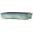 Rechthoekige turquoise bonsaipot - 410 x 421 x 72 mm