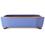 Vaso bonsai rettangolare blu di Yamafusa - 400 x 295 x 82 mm