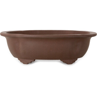  Yamaaki 317 mm mokko unglazed bonsai pot by Yamaaki, Tokoname, Japan