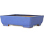 Rectangular blue bonsai pot by Reiho - 260 x 200 x 73 mm