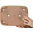 Pot à bonsaï ovale beige de Reiho - 315 x 240 x 85 mm